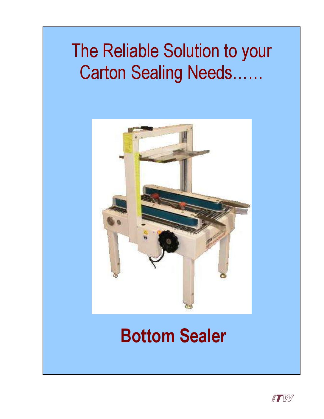 Taping Machine 4BS (Bottom Sealer)