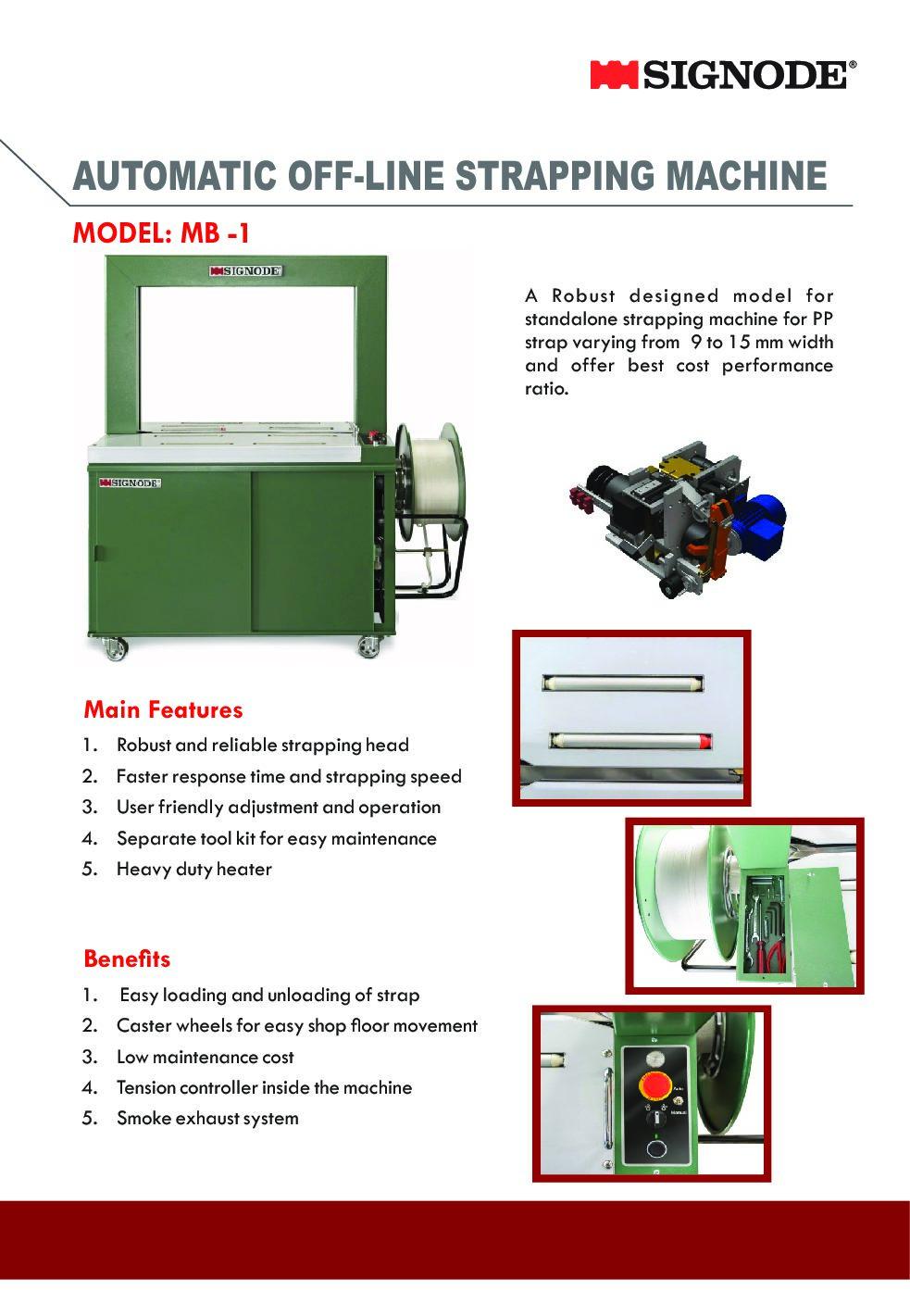 Strapping Machine MB-1