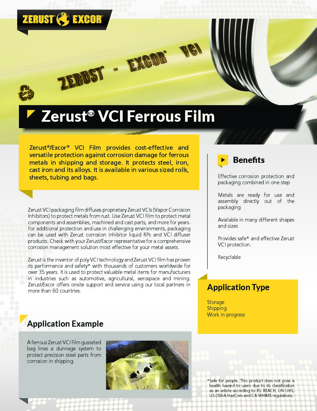 ZeRust VCI Ferrous Film