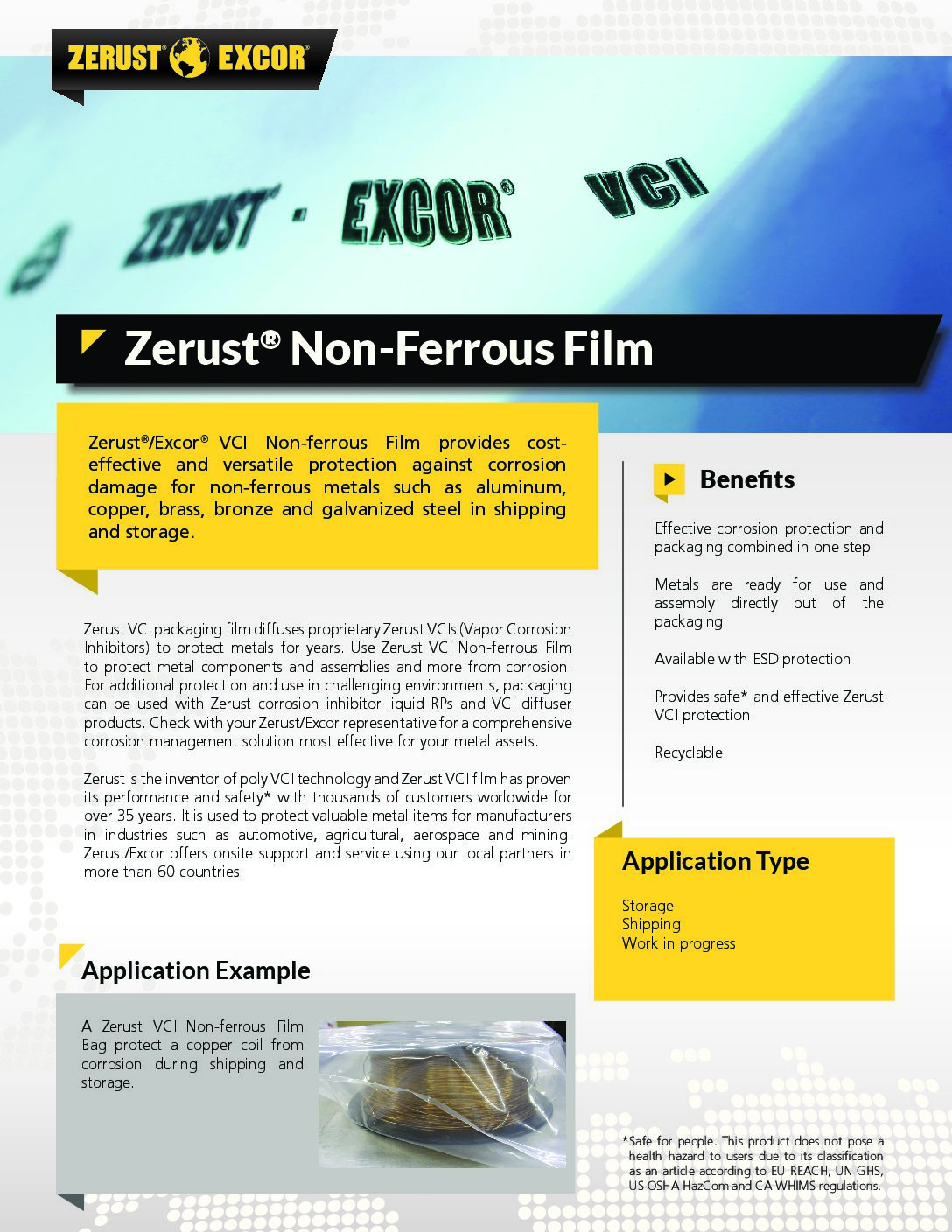 ZeRust Non-Ferrous Film
