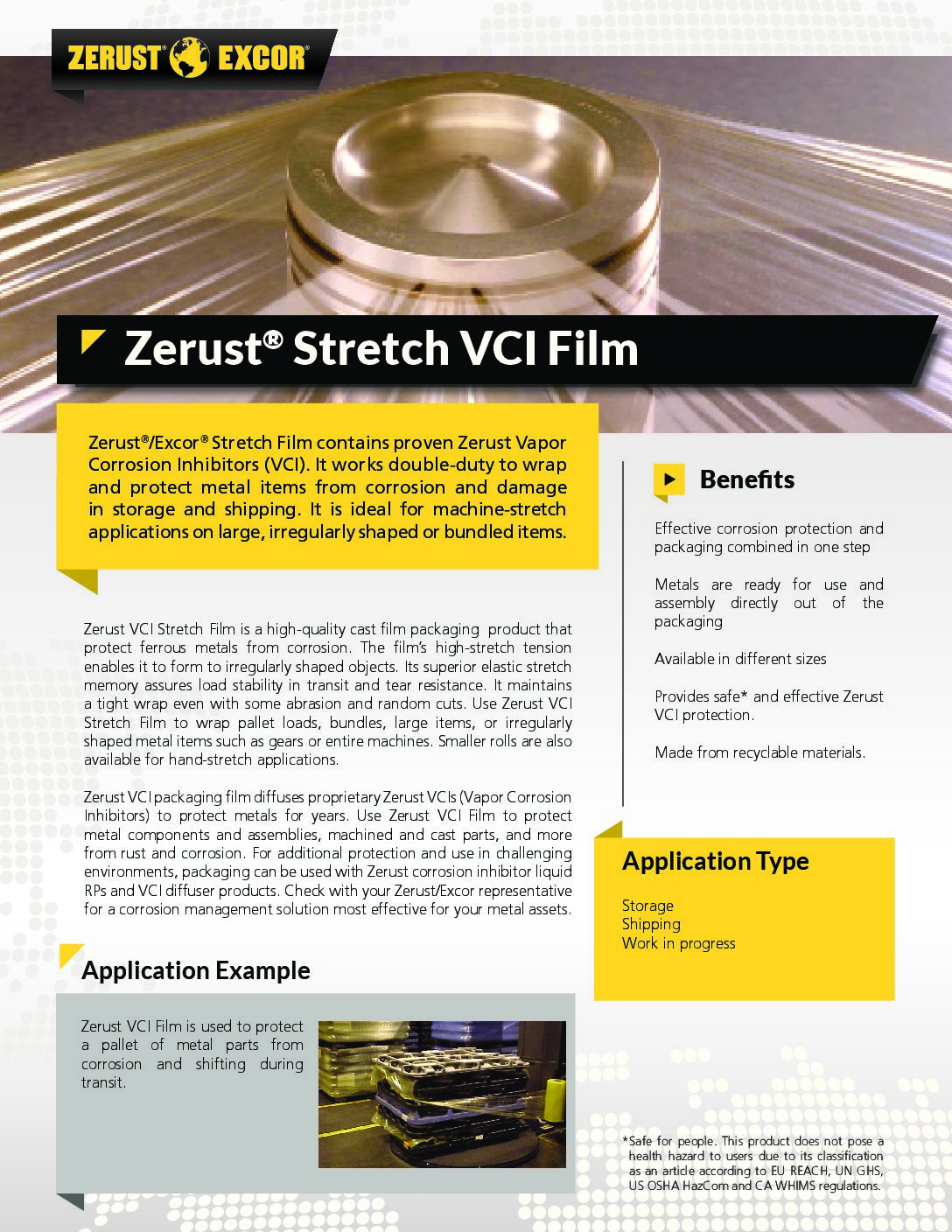ZeRust Stretch VCI Film
