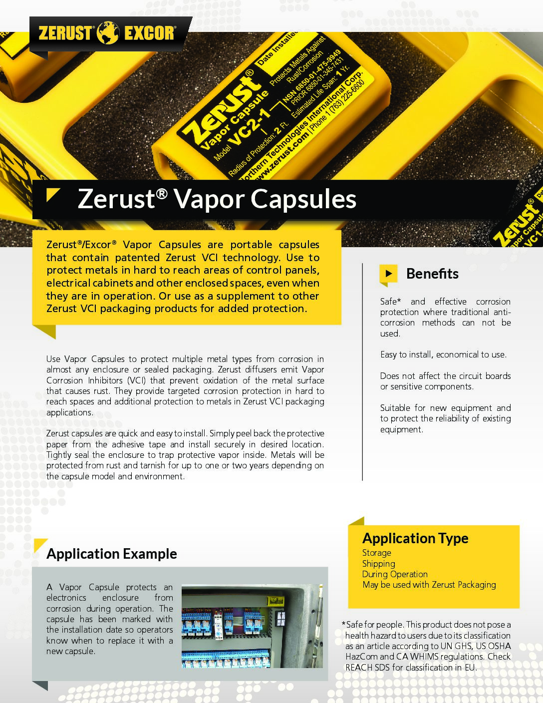 ZeRust Vapor Capsules (Diffuser)
