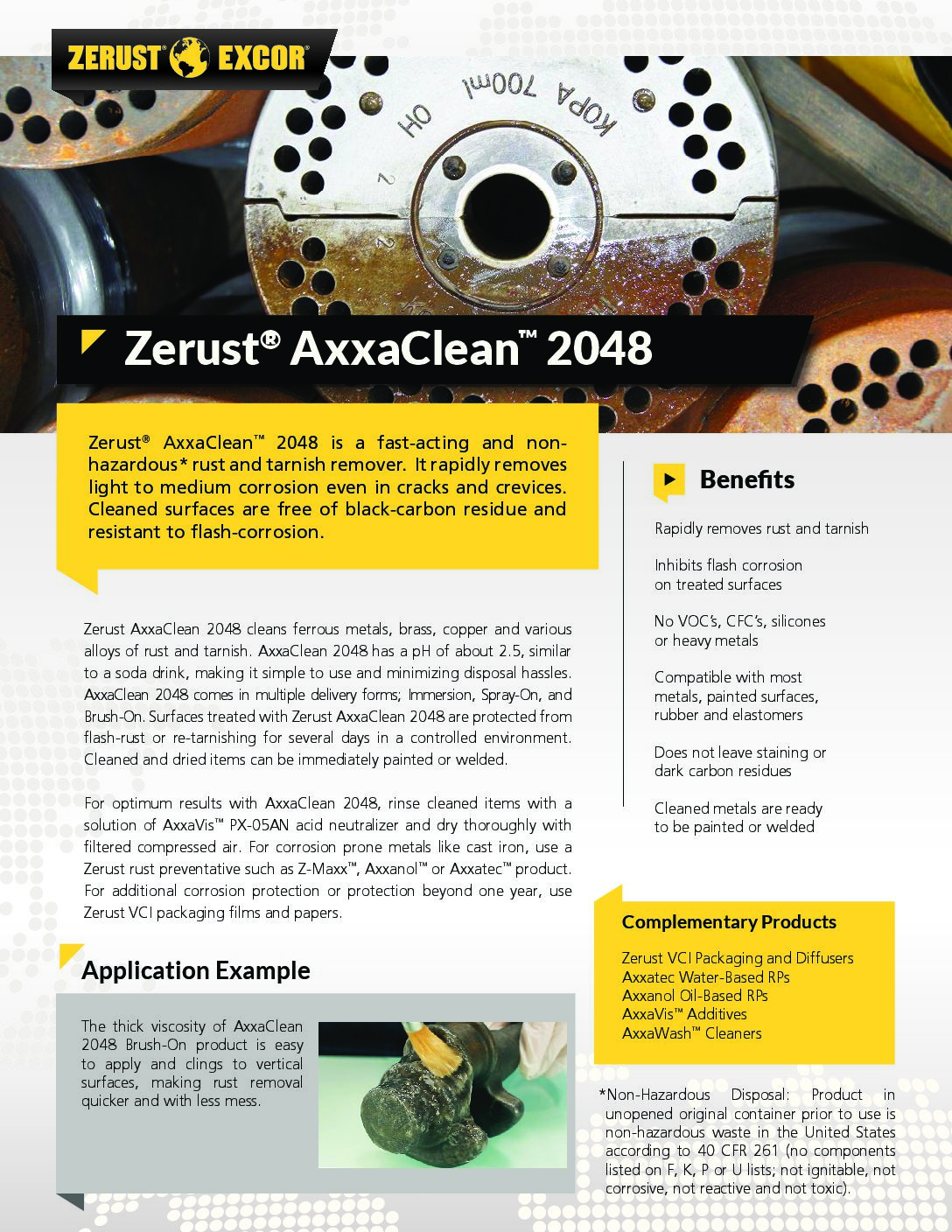ZeRust AxxaClean 2048 (Remover)